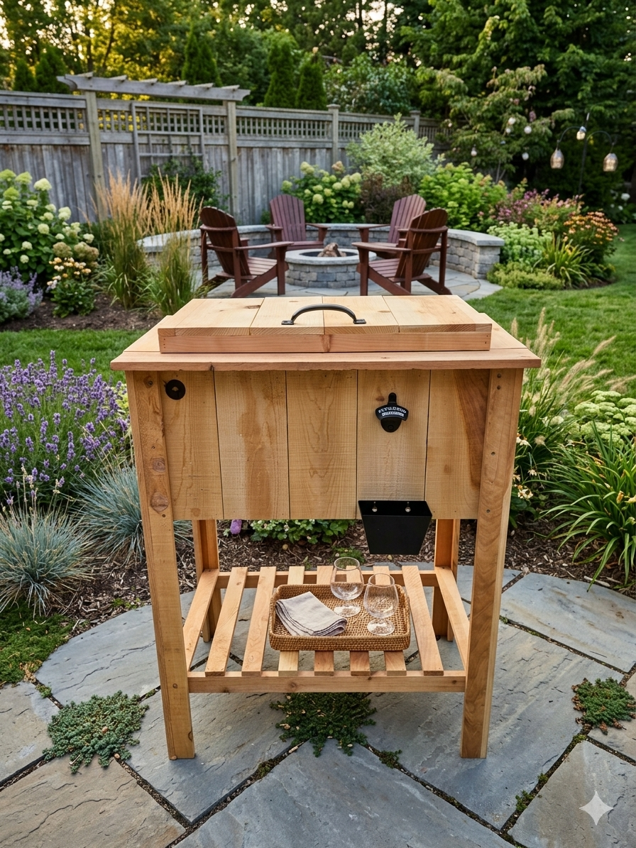 Cedar Ice Chest